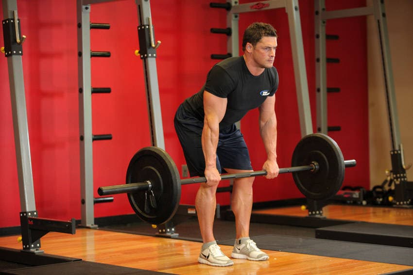 Bent-over Barbell Row